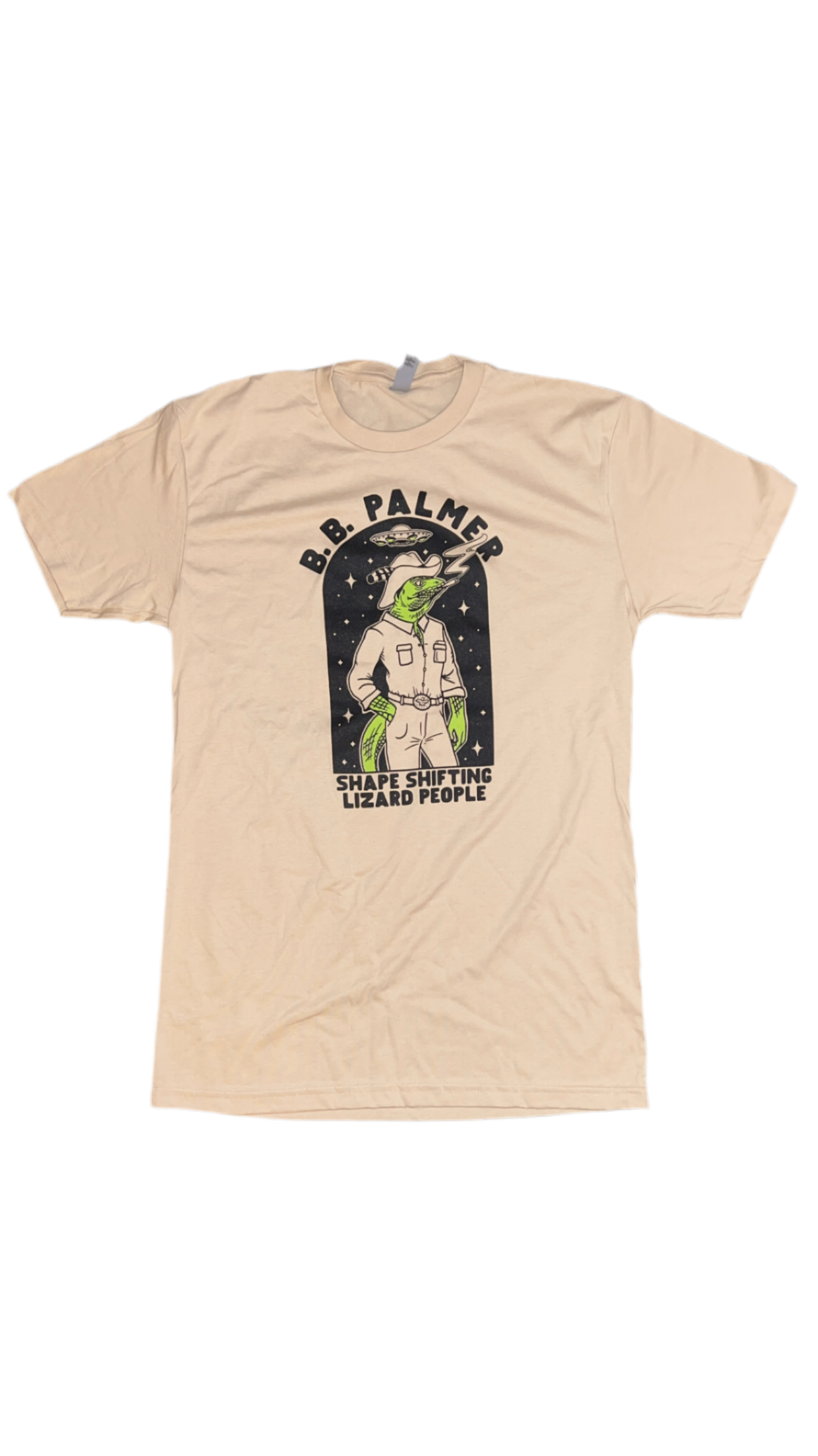 Shape Shifting Lizard People B.B. Palmer Shirt