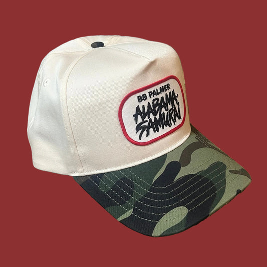 Alabama Samurai Camo & Cream Snap Back