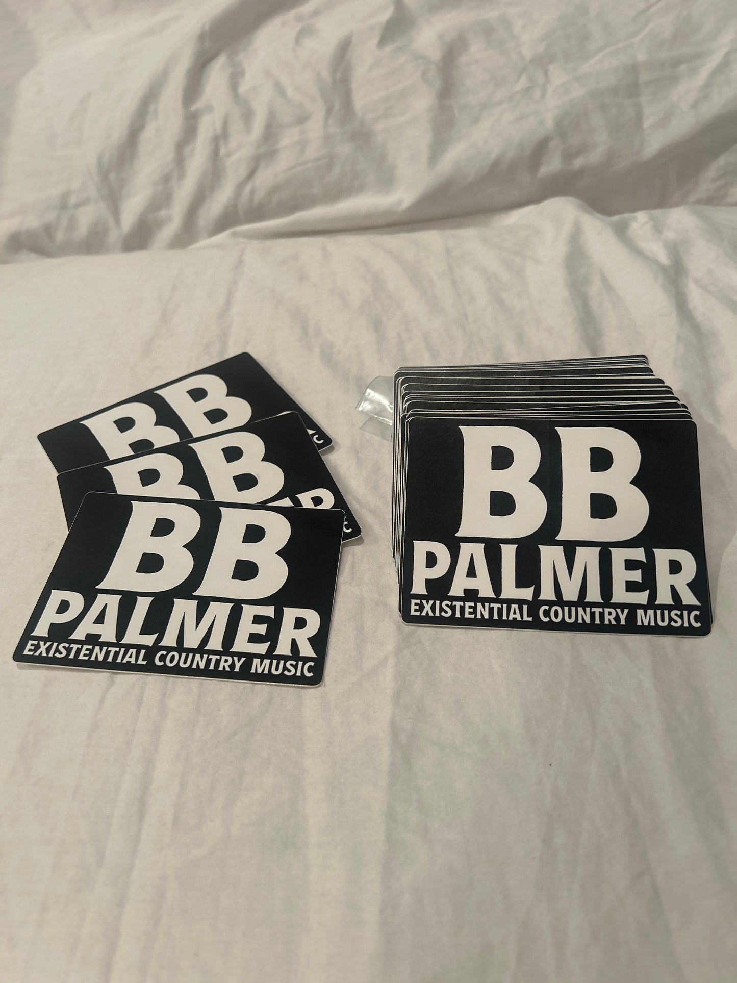 B.B. Palmer “Existential Country Music” Sticker Decal