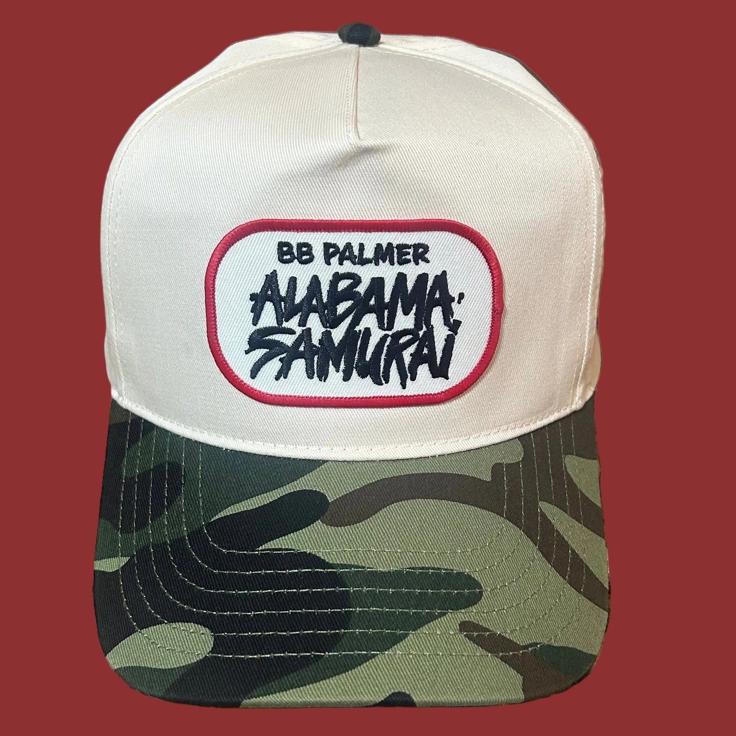 Alabama Samurai Camo & Cream Snap Back