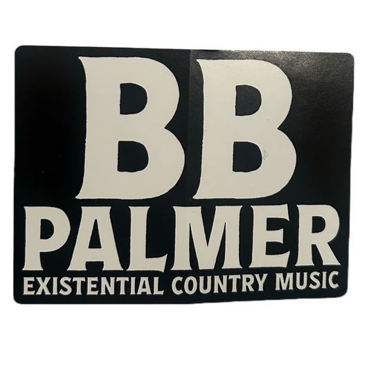 B.B. Palmer “Existential Country Music” Sticker Decal