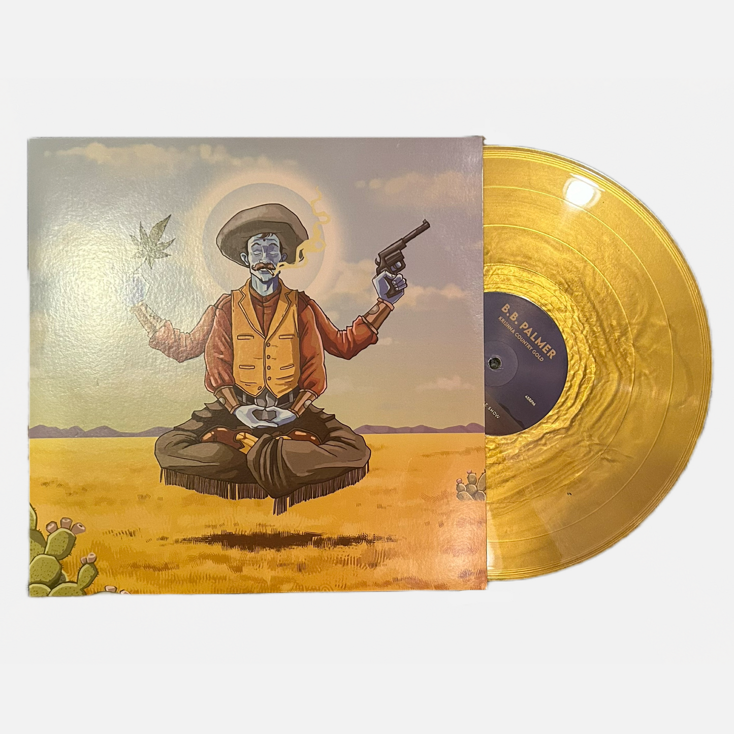 Limited Edition Gold Plated “Krishna Country Gold” Vinyl EP